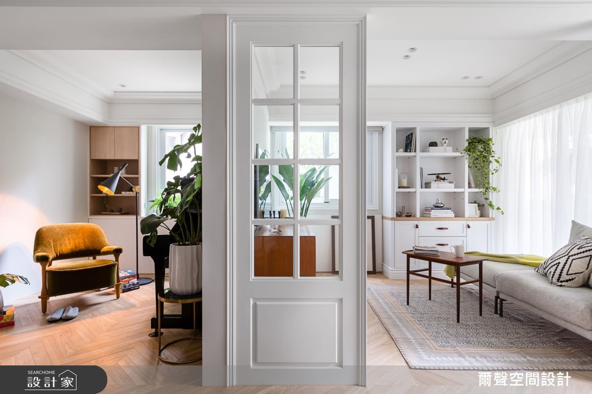 25坪老屋(16~30年)＿美式風案例圖片＿爾聲空間設計＿爾聲_K.J Residence之3