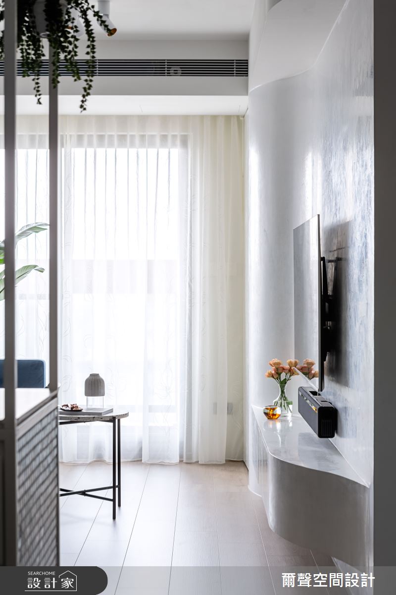 新成屋(5年以下)＿北歐風客廳案例圖片＿爾聲空間設計＿爾聲_MARCHÉ DE JARDIN 花木。亭亭之8