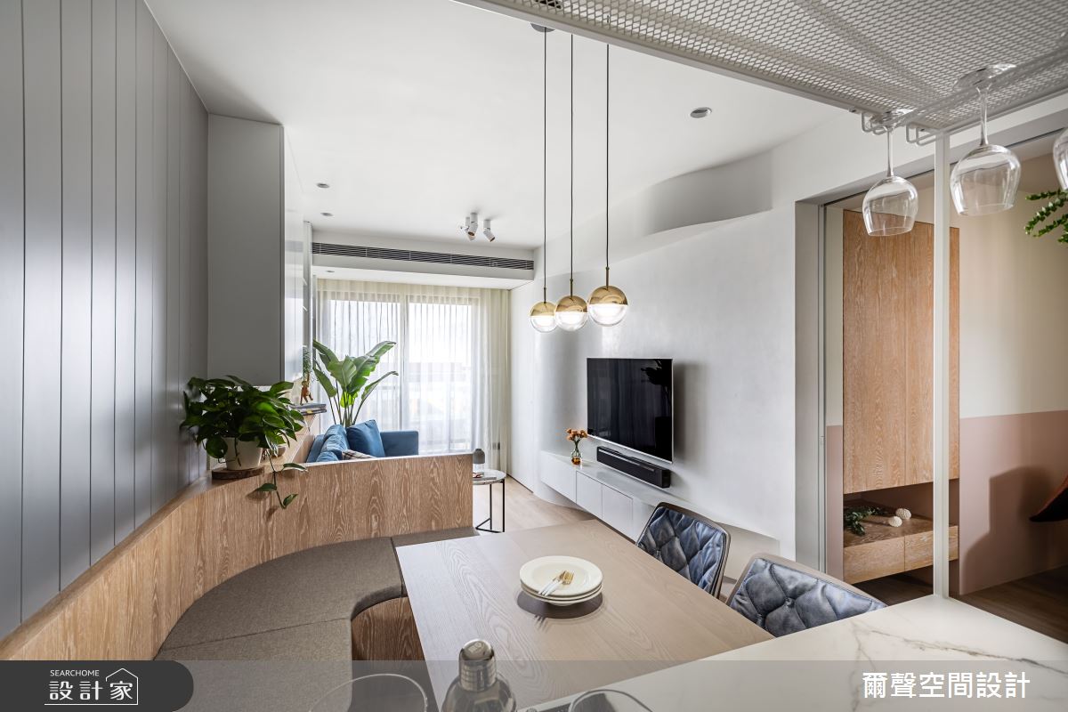 新成屋(5年以下)＿北歐風餐廳案例圖片＿爾聲空間設計＿爾聲_MARCHÉ DE JARDIN 花木。亭亭之10