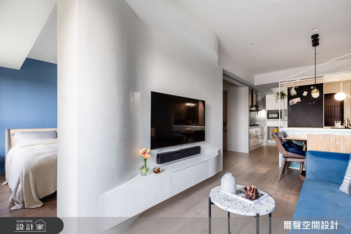 新成屋(5年以下)＿北歐風客廳案例圖片＿爾聲空間設計＿爾聲_MARCHÉ DE JARDIN 花木。亭亭之6351