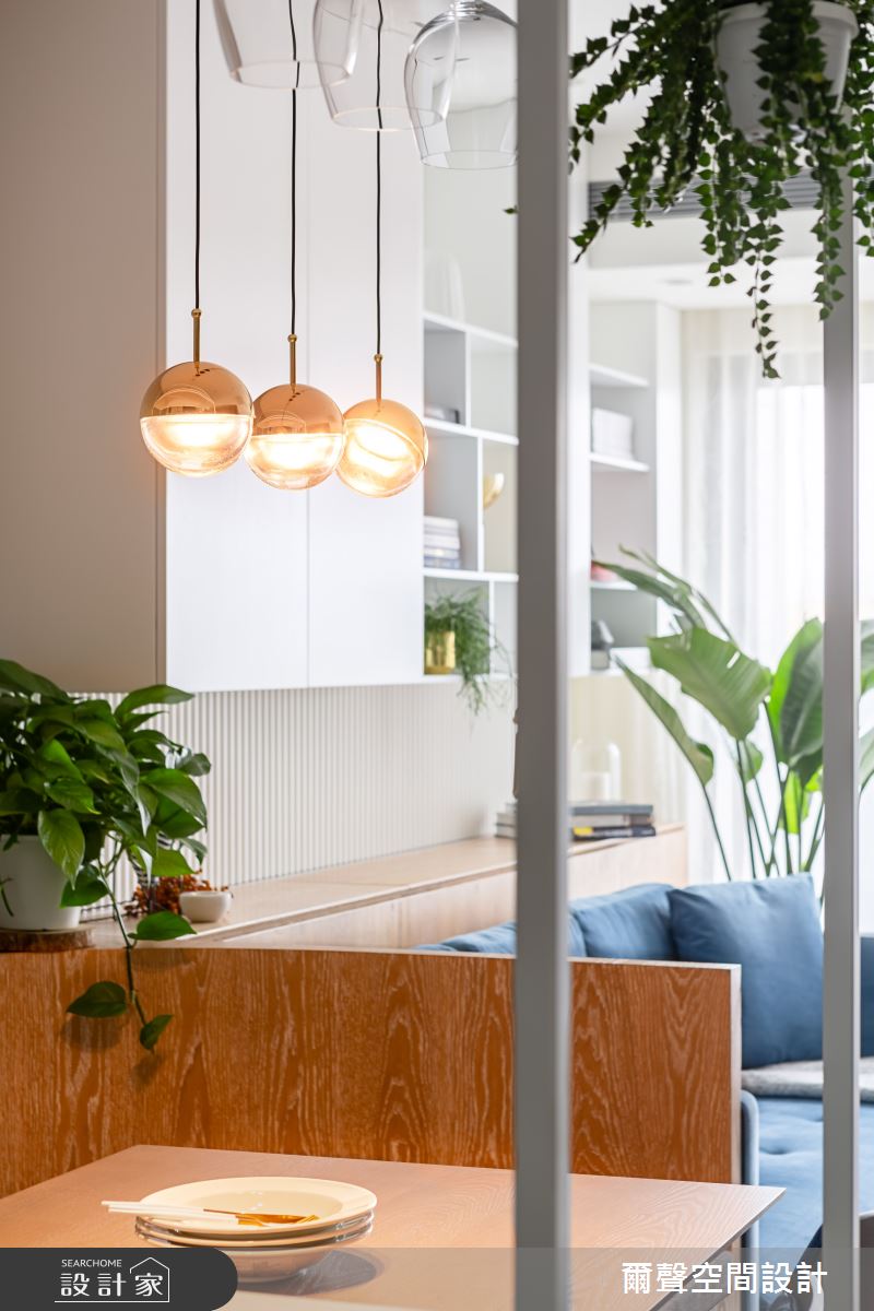 新成屋(5年以下)＿北歐風餐廳案例圖片＿爾聲空間設計＿爾聲_MARCHÉ DE JARDIN 花木。亭亭之12