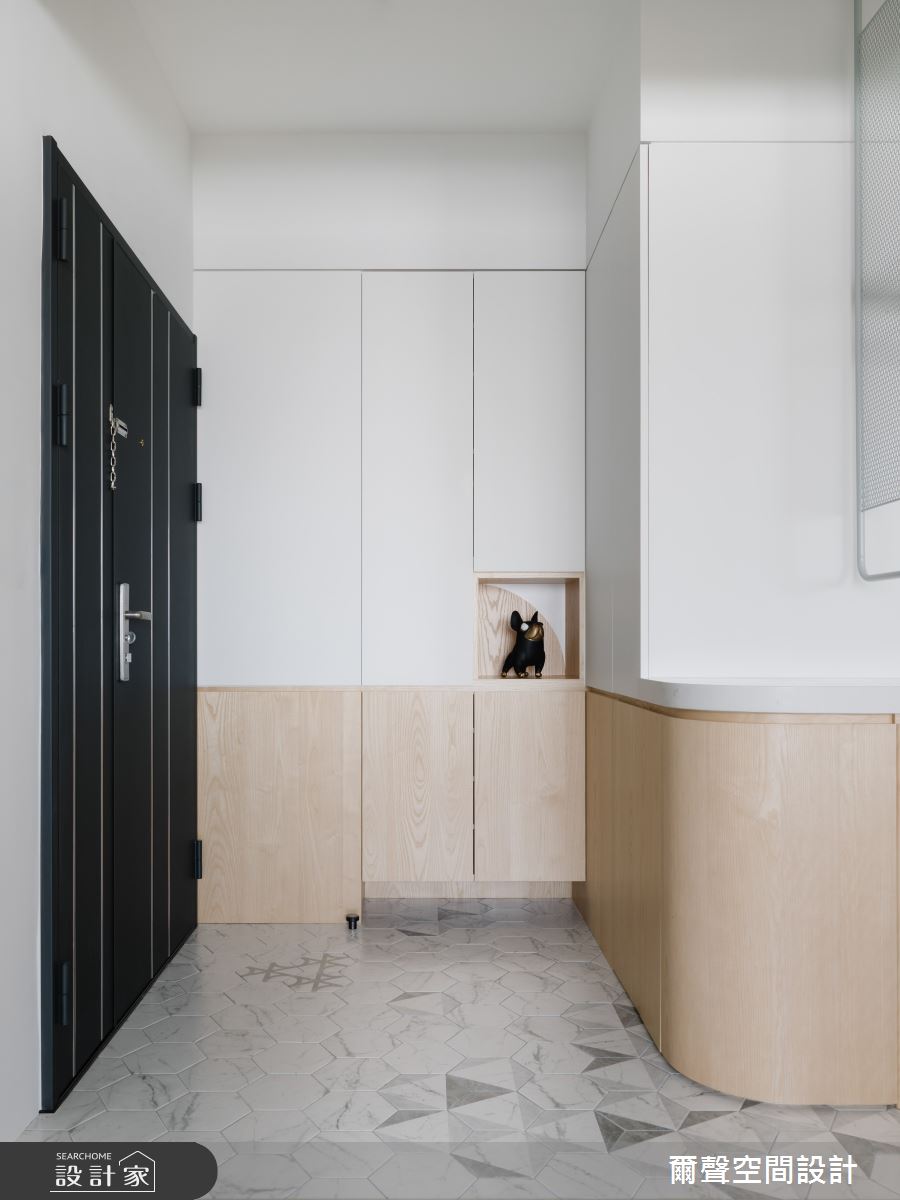 35坪老屋(16~30年)＿北歐風客廳案例圖片＿爾聲空間設計＿爾聲_家的進行曲之1