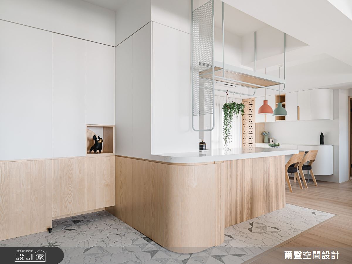 35坪老屋(16~30年)＿北歐風客廳案例圖片＿爾聲空間設計＿爾聲_家的進行曲之2