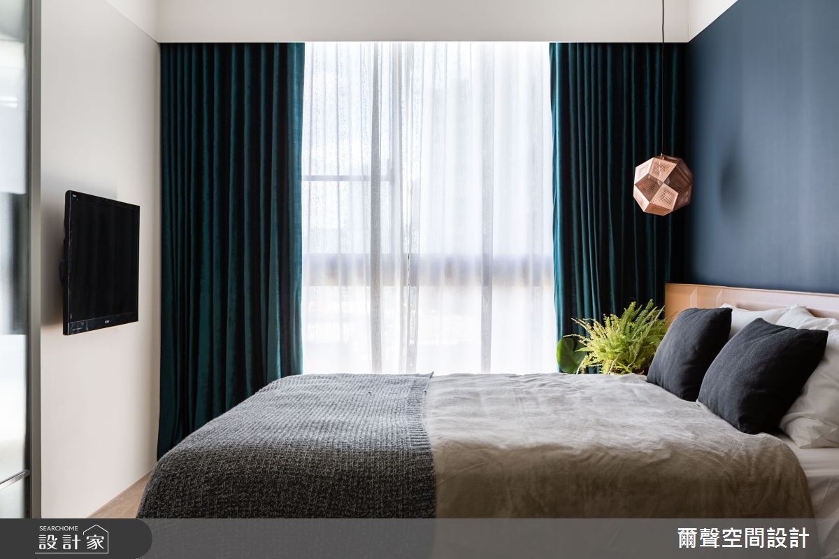 40坪新成屋(5年以下)＿新古典臥室案例圖片＿爾聲空間設計＿爾聲_Royal Duke 金士曼一號之13