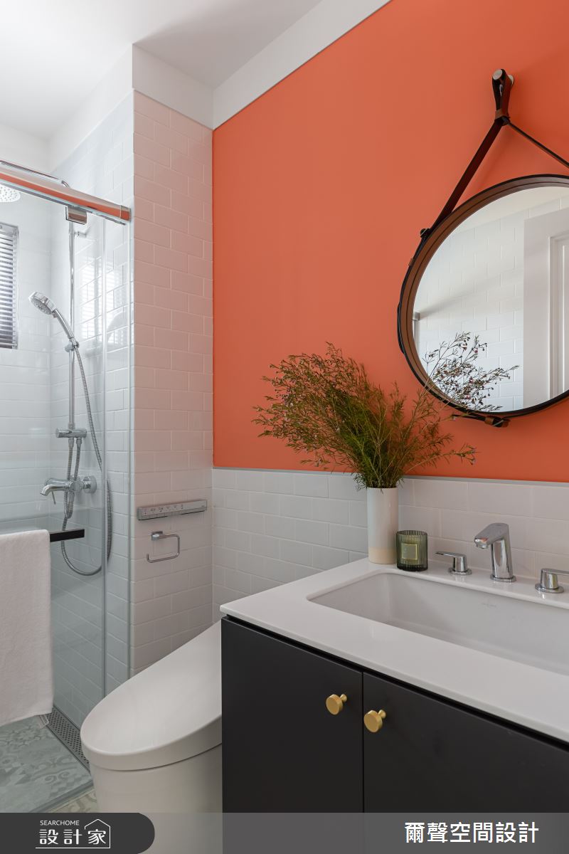 40坪新成屋(5年以下)＿新古典浴室案例圖片＿爾聲空間設計＿爾聲_Royal Duke 金士曼一號之23