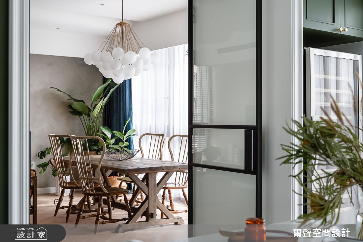 40坪新成屋(5年以下)＿新古典餐廳案例圖片＿爾聲空間設計＿爾聲_Royal Duke 金士曼一號之8