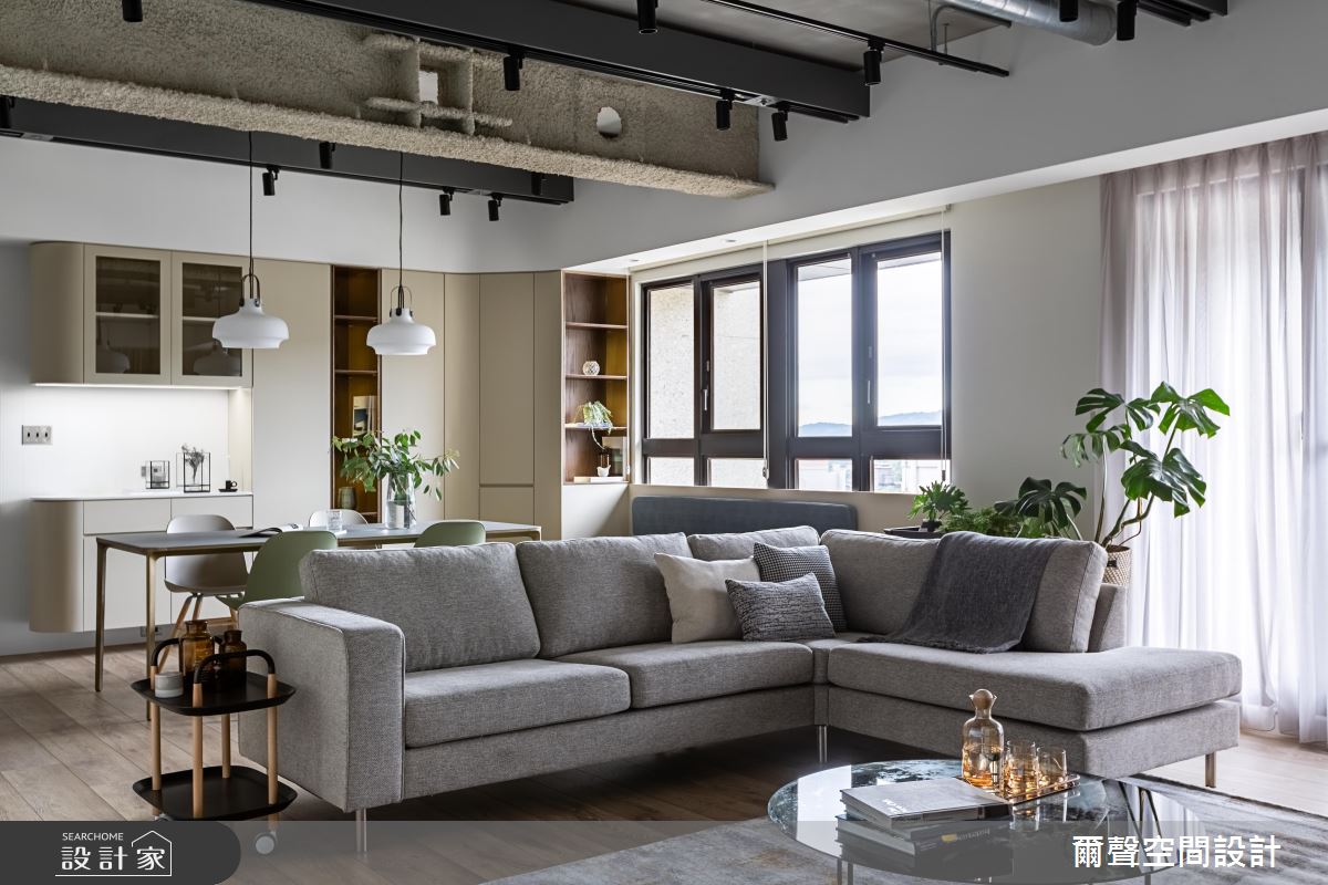 35坪新成屋(5年以下)＿混搭風客廳案例圖片＿爾聲空間設計＿爾聲_Sense of Permanence 胡桃鉗 - 公主保護令之9
