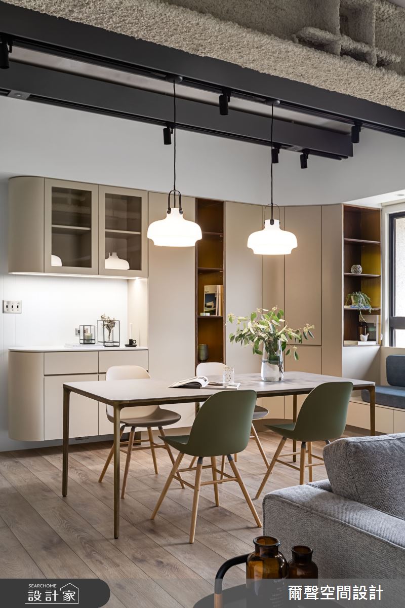35坪新成屋(5年以下)＿混搭風餐廳案例圖片＿爾聲空間設計＿爾聲_Sense of Permanence 胡桃鉗 - 公主保護令之15