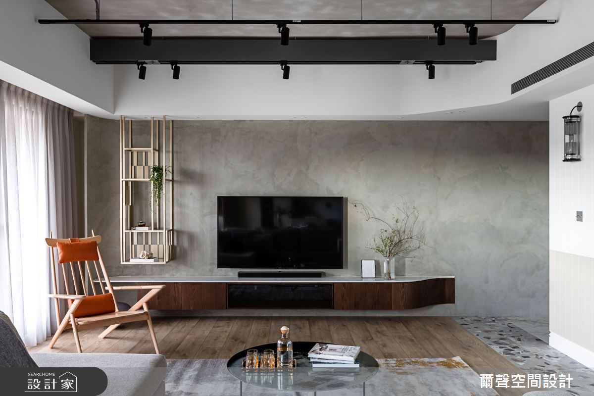 35坪新成屋(5年以下)＿混搭風客廳案例圖片＿爾聲空間設計＿爾聲_Sense of Permanence 胡桃鉗 - 公主保護令之6