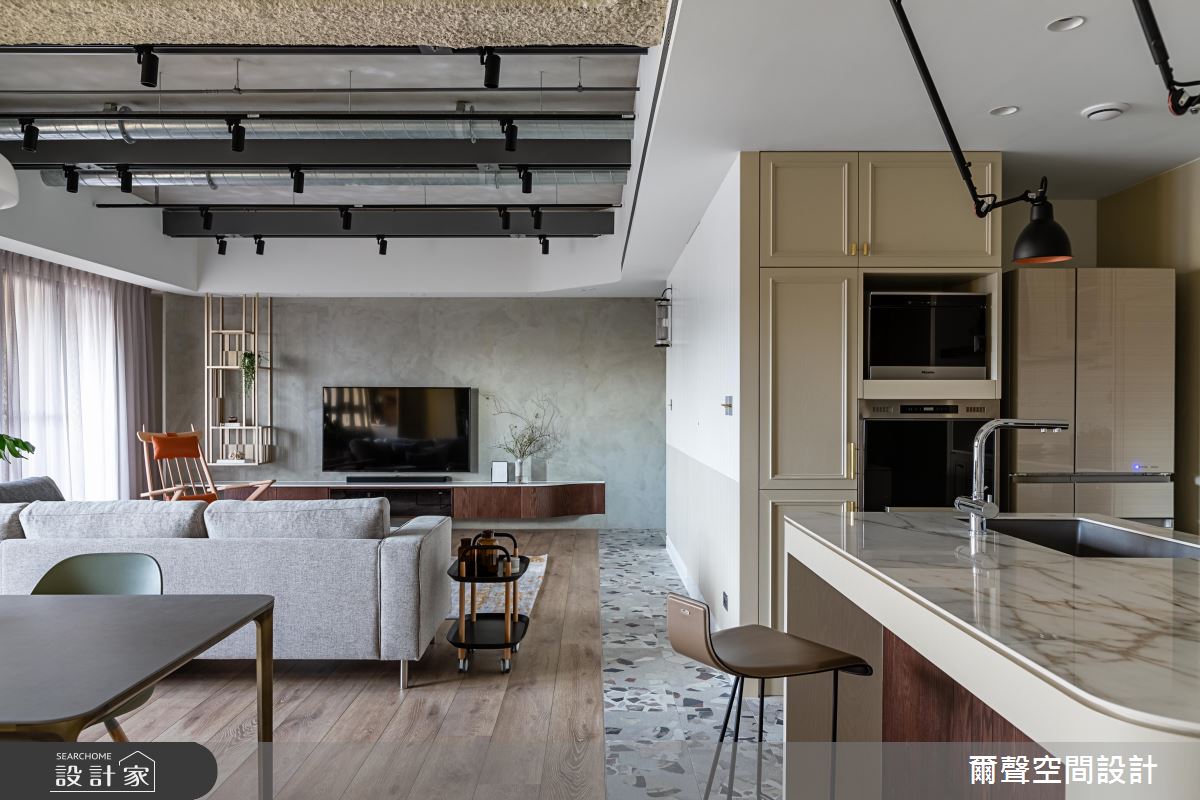 35坪新成屋(5年以下)＿混搭風走廊案例圖片＿爾聲空間設計＿爾聲_Sense of Permanence 胡桃鉗 - 公主保護令之12