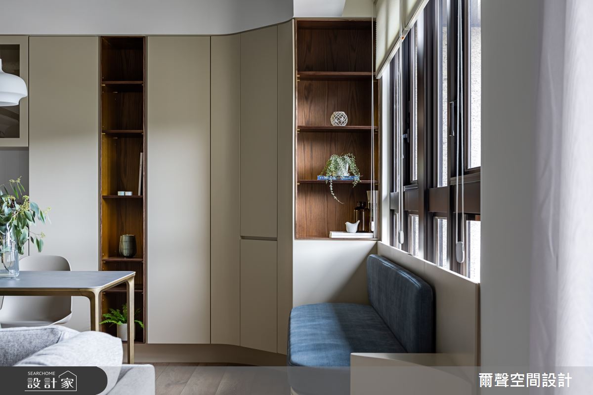 35坪新成屋(5年以下)＿混搭風臥榻案例圖片＿爾聲空間設計＿爾聲_Sense of Permanence 胡桃鉗 - 公主保護令之17