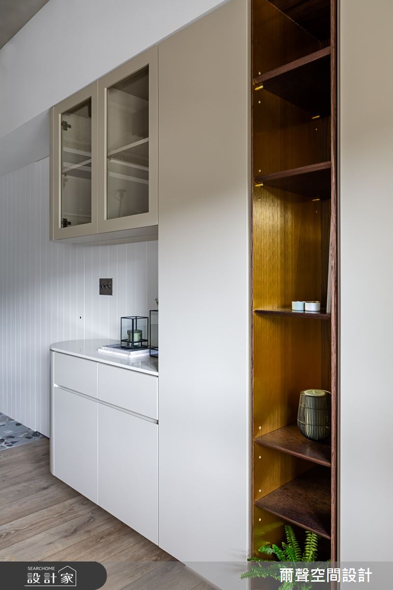 35坪新成屋(5年以下)＿混搭風玄關案例圖片＿爾聲空間設計＿爾聲_Sense of Permanence 胡桃鉗 - 公主保護令之18