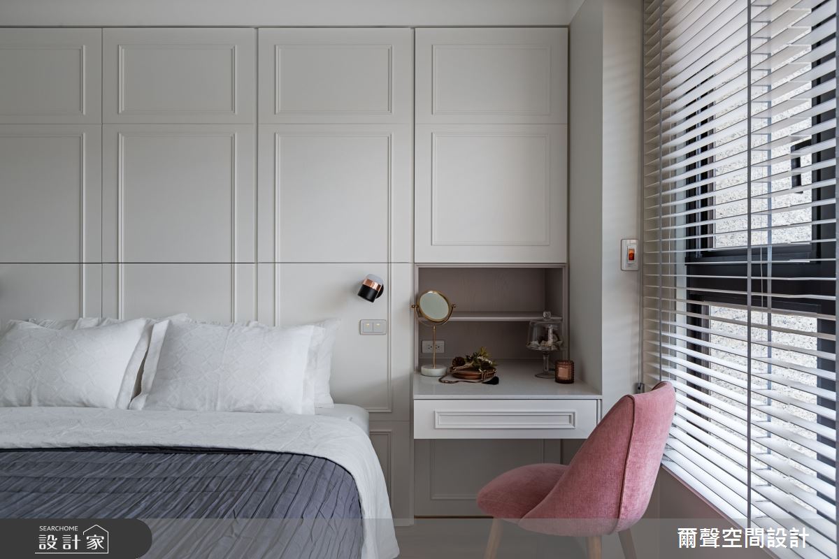 35坪新成屋(5年以下)＿混搭風臥室案例圖片＿爾聲空間設計＿爾聲_Sense of Permanence 胡桃鉗 - 公主保護令之26