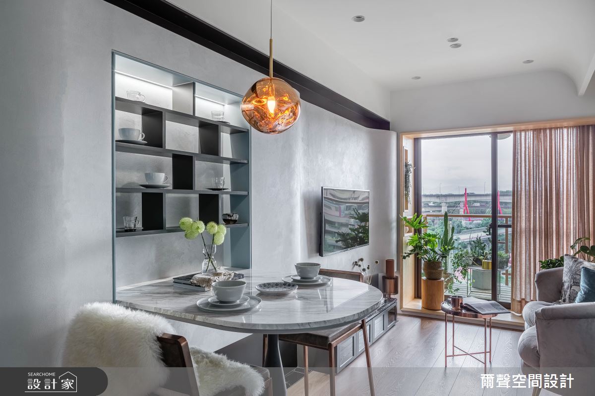 18坪中古屋(5~15年)＿混搭風餐廳案例圖片＿爾聲空間設計＿爾聲_The Blue Danube 藍色多瑙河之7232