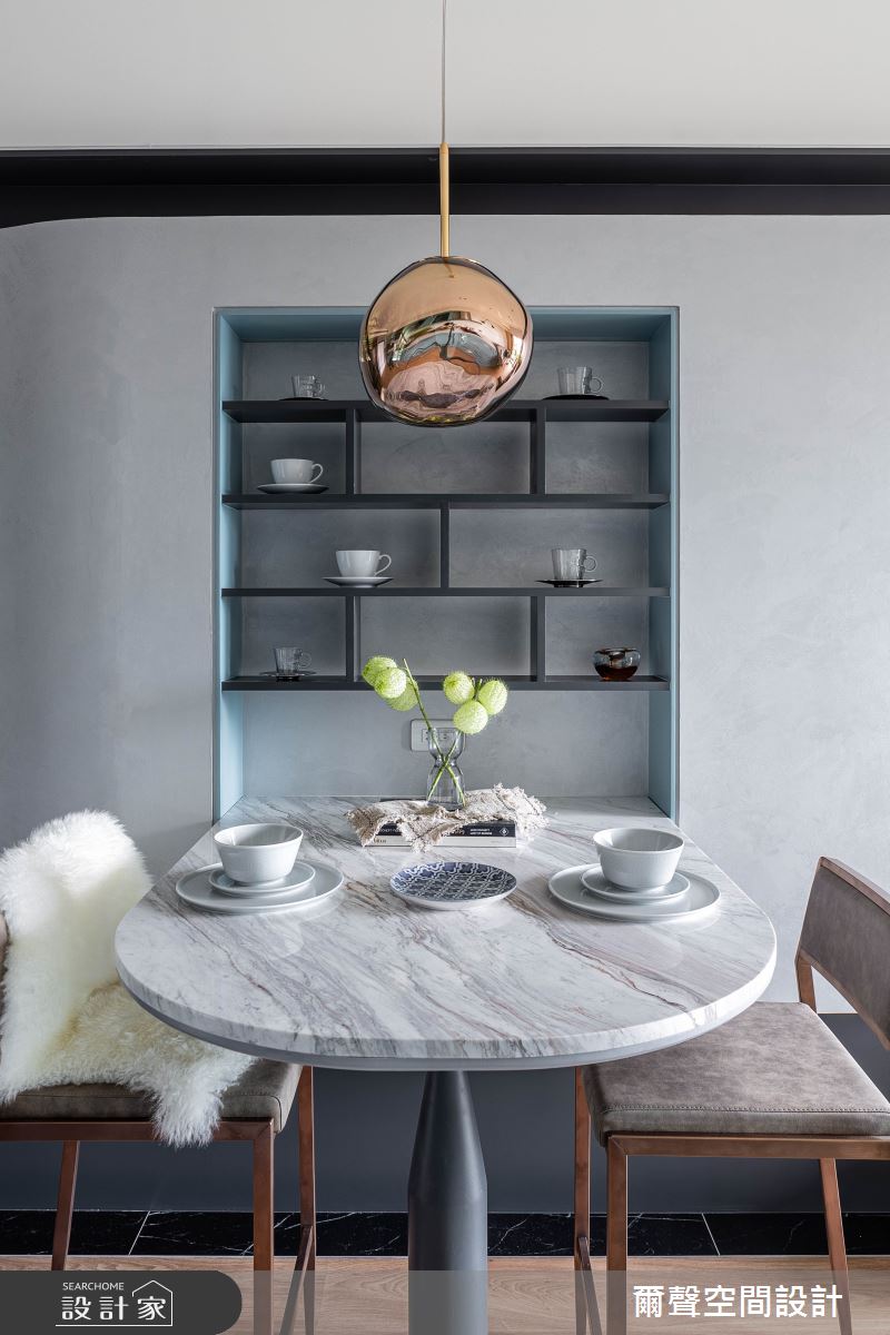 18坪中古屋(5~15年)＿混搭風餐廳案例圖片＿爾聲空間設計＿爾聲_The Blue Danube 藍色多瑙河之7
