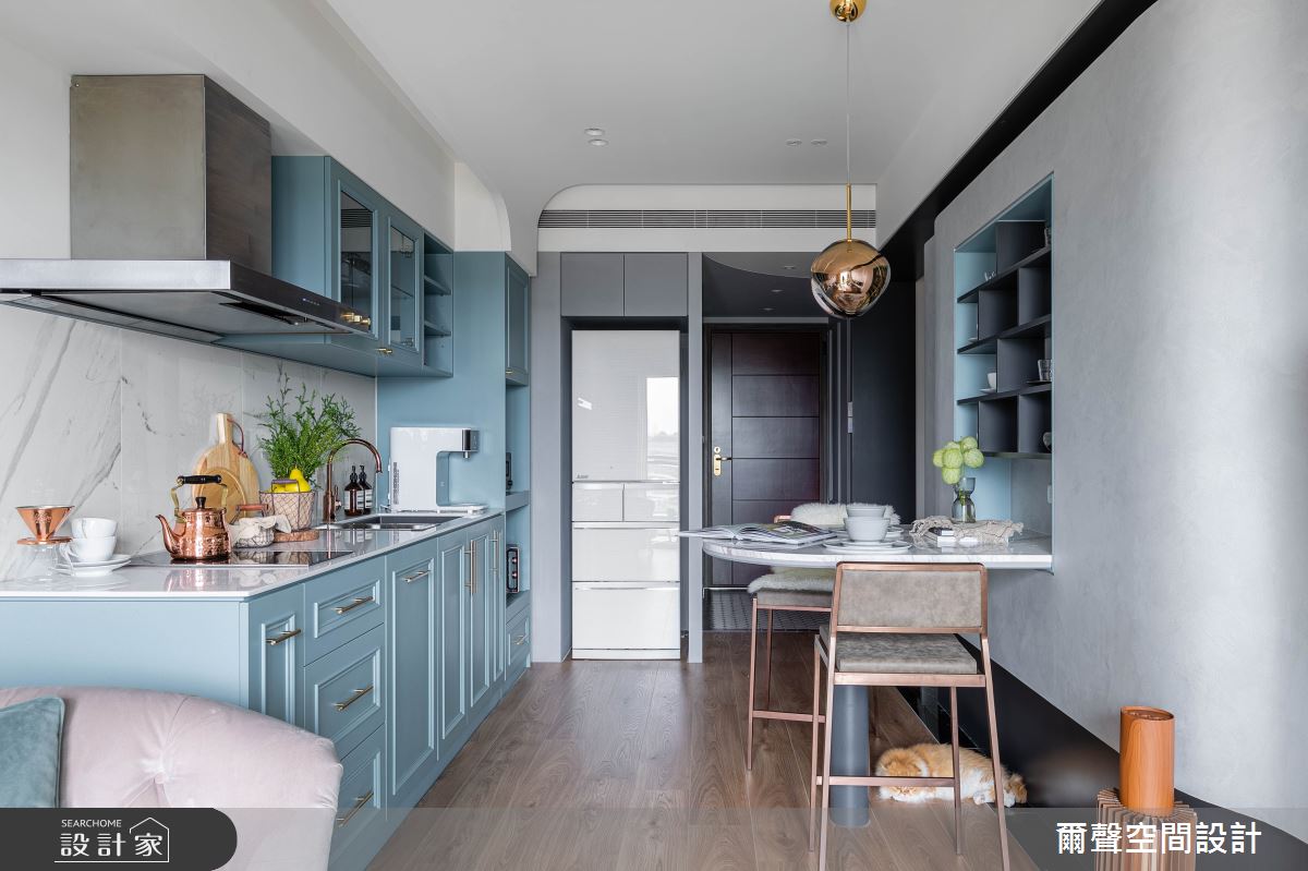 18坪中古屋(5~15年)＿混搭風餐廳案例圖片＿爾聲空間設計＿爾聲_The Blue Danube 藍色多瑙河之8