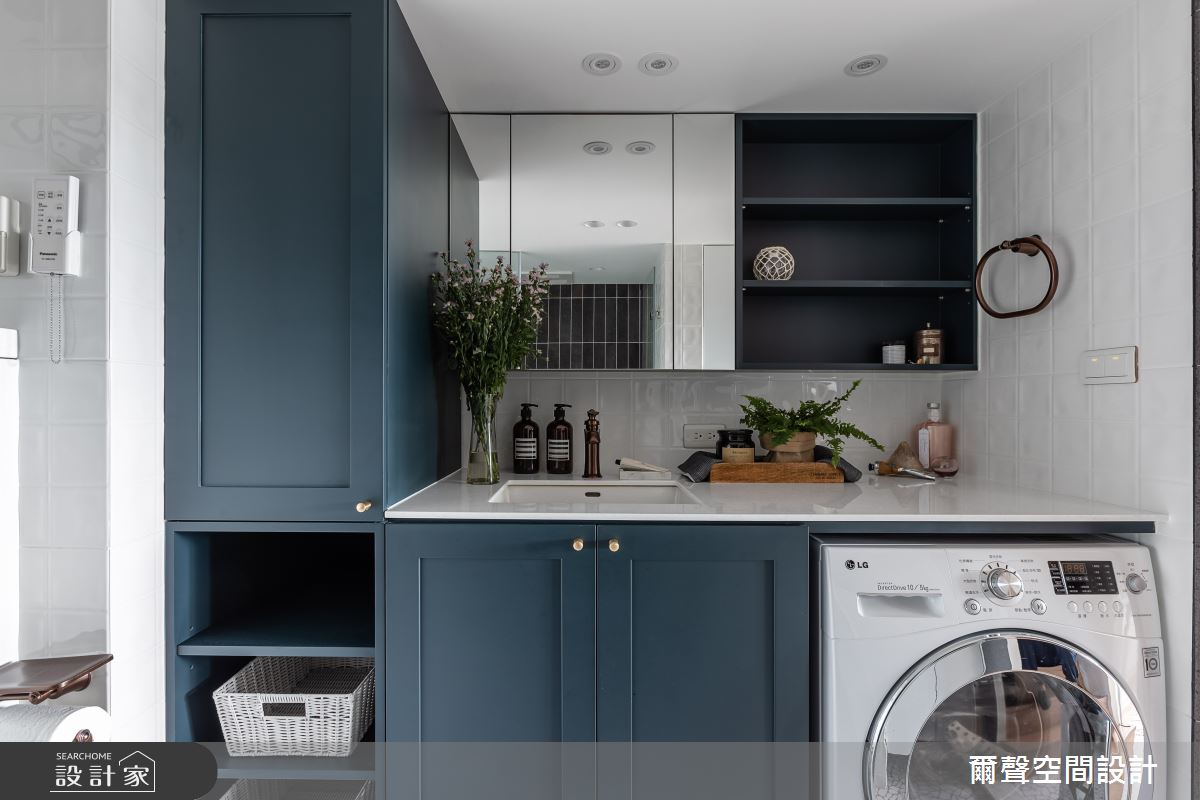 18坪中古屋(5~15年)＿混搭風浴室案例圖片＿爾聲空間設計＿爾聲_The Blue Danube 藍色多瑙河之15