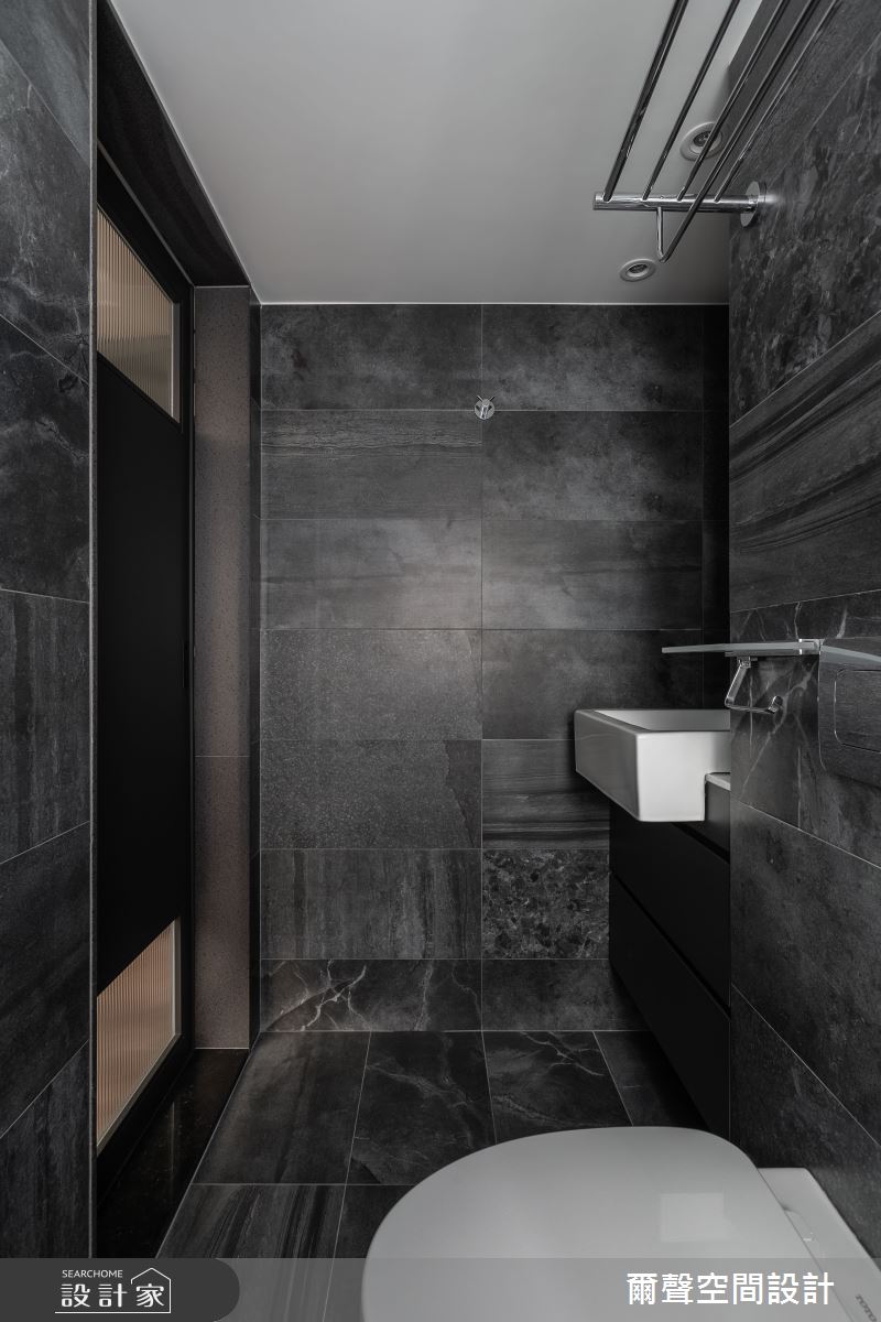 13坪中古屋(5~15年)＿混搭風浴室案例圖片＿爾聲空間設計＿爾聲_Bachelor Pad 十里洋房之16