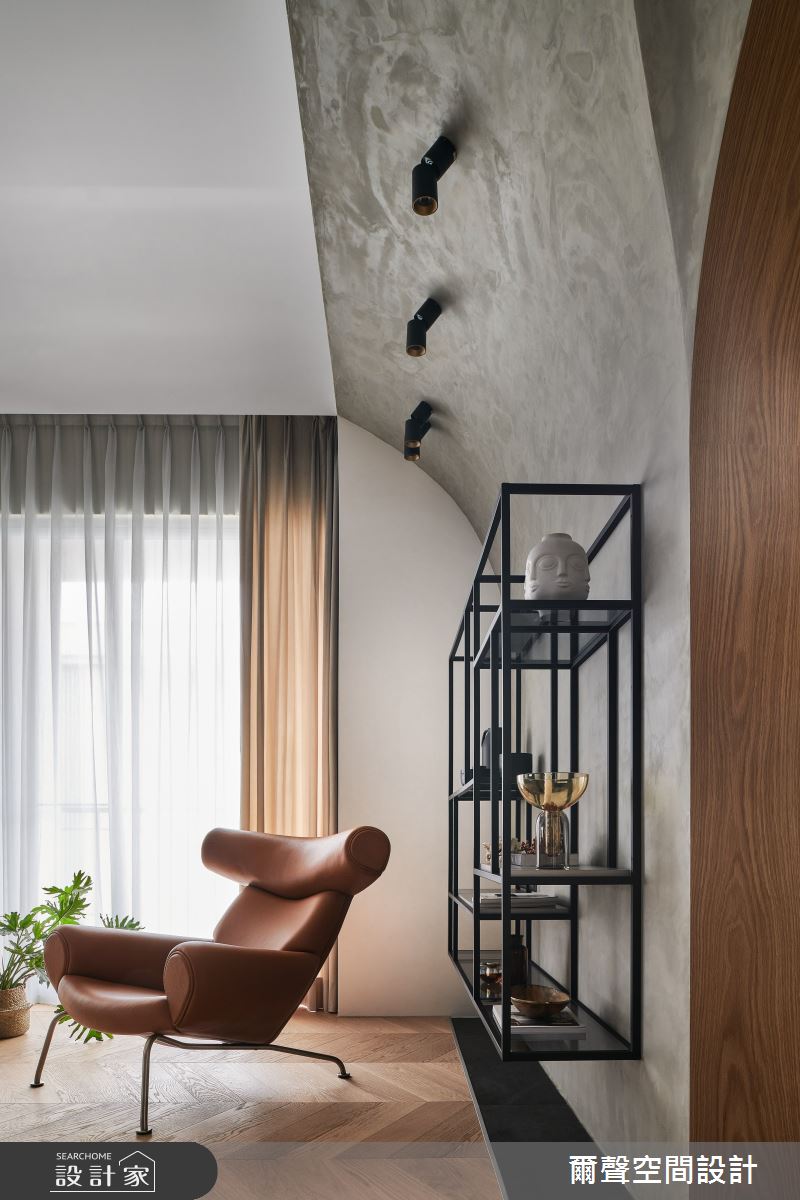 54坪新成屋(5年以下)＿混搭風案例圖片＿爾聲空間設計＿爾聲_House of Chiaroscuro 黑白切之13
