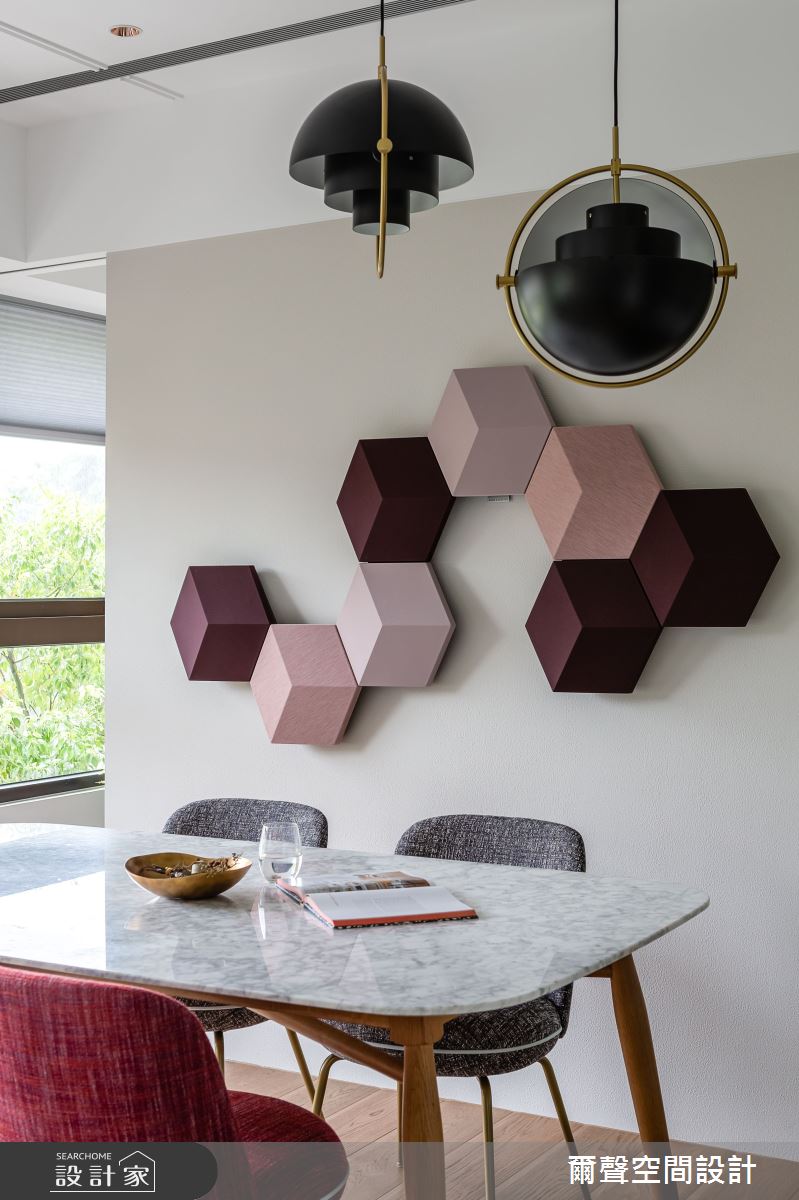 40坪新成屋(5年以下)＿混搭風餐廳案例圖片＿爾聲空間設計＿爾聲_Rink a Blink 庭樹泊舟之13