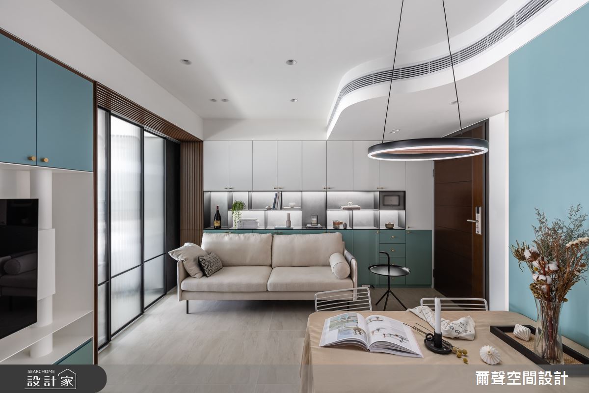 16坪預售屋＿現代風案例圖片＿爾聲空間設計＿爾聲_Blue Lagoon 一抹藍湖之19