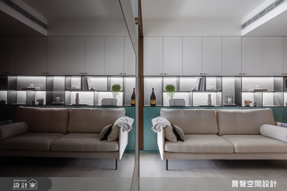 16坪預售屋＿現代風案例圖片＿爾聲空間設計＿爾聲_Blue Lagoon 一抹藍湖之21