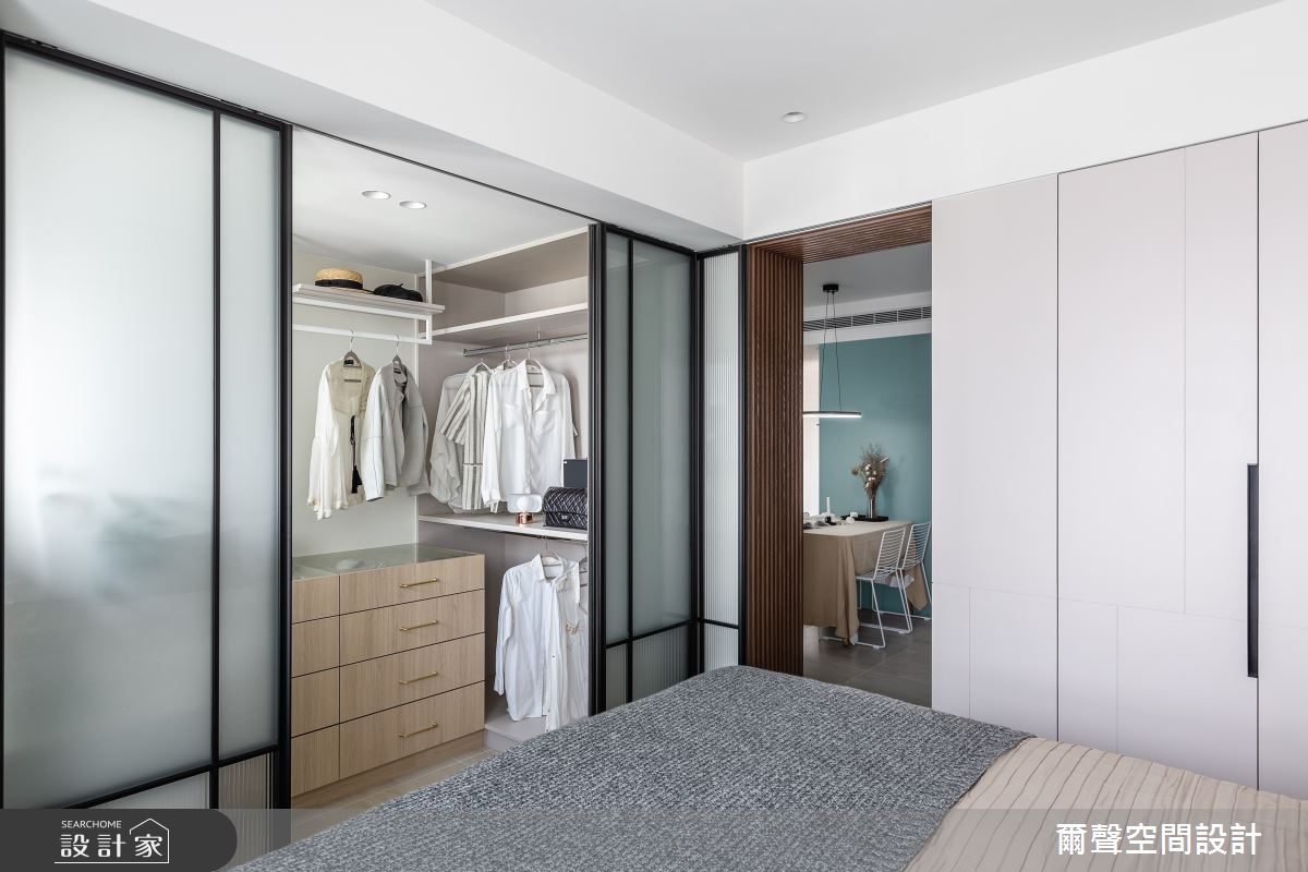 16坪預售屋＿現代風臥室案例圖片＿爾聲空間設計＿爾聲_Blue Lagoon 一抹藍湖之27