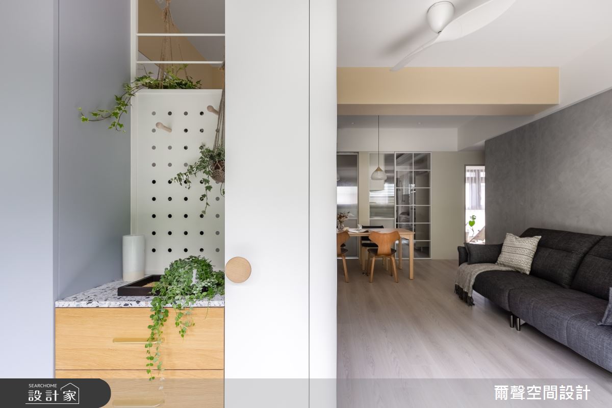 25坪預售屋＿北歐風案例圖片＿爾聲空間設計＿爾聲_Misty Jade 朦朧玉葉之10
