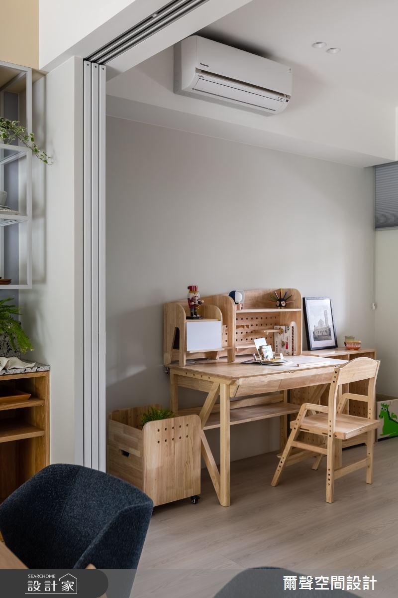 25坪預售屋＿北歐風案例圖片＿爾聲空間設計＿爾聲_Misty Jade 朦朧玉葉之16