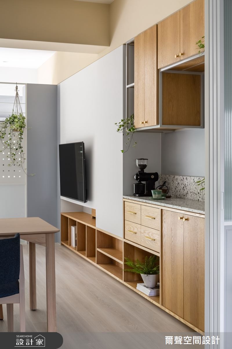 25坪預售屋＿北歐風案例圖片＿爾聲空間設計＿爾聲_Misty Jade 朦朧玉葉之18