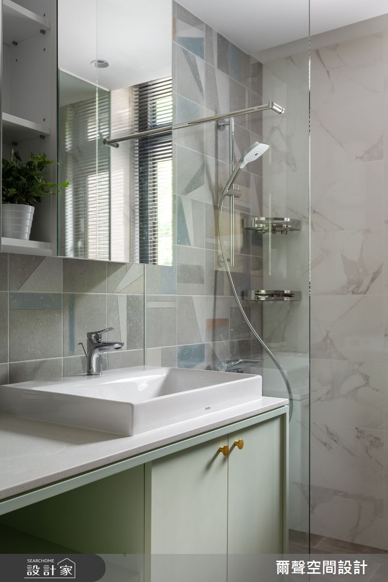 25坪預售屋＿北歐風案例圖片＿爾聲空間設計＿爾聲_Misty Jade 朦朧玉葉之19