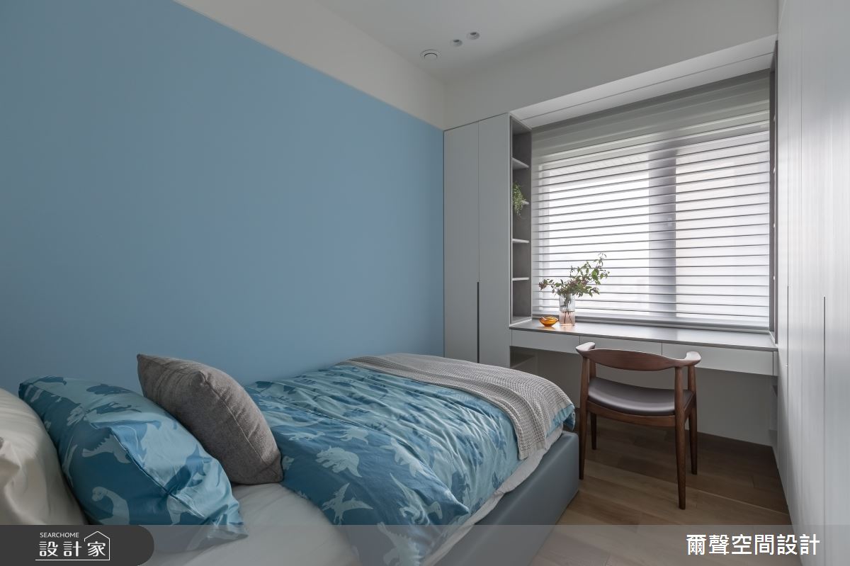 51坪新成屋(5年以下)＿現代風臥室案例圖片＿爾聲空間設計＿爾聲_凝鑄之29