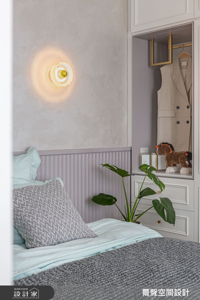 16坪毛胚屋＿法式風臥室案例圖片＿爾聲空間設計＿爾聲_Jolie Boîte 珠寶盒之23