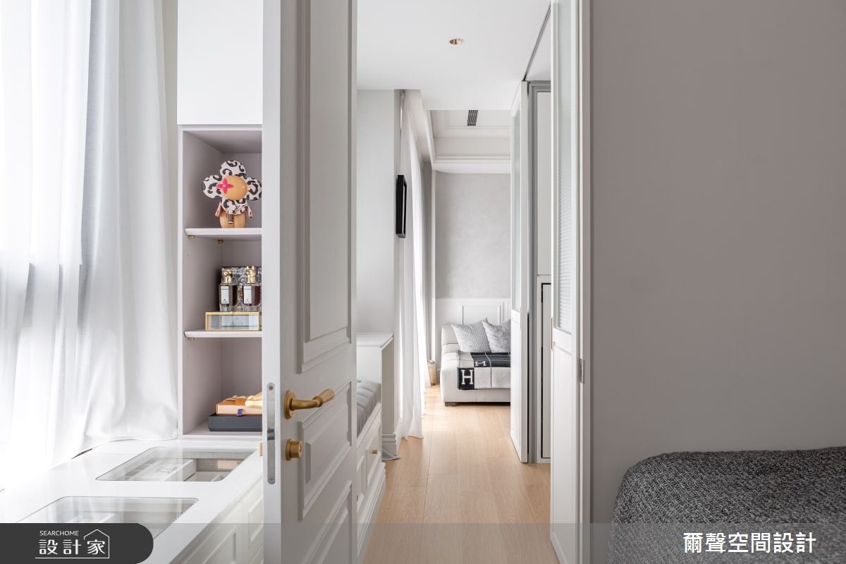 16坪毛胚屋＿法式風客廳臥室走廊臥榻案例圖片＿爾聲空間設計＿爾聲_Jolie Boîte 珠寶盒之3742