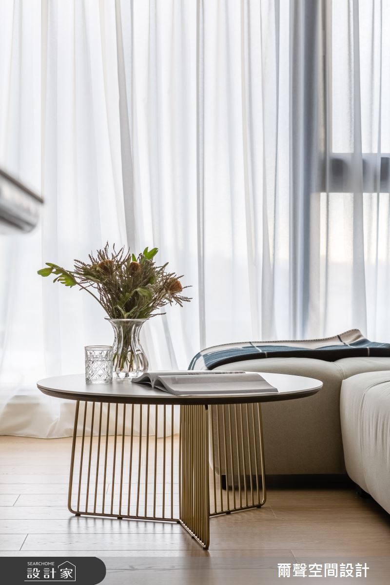 16坪毛胚屋＿法式風客廳案例圖片＿爾聲空間設計＿爾聲_Jolie Boîte 珠寶盒之16