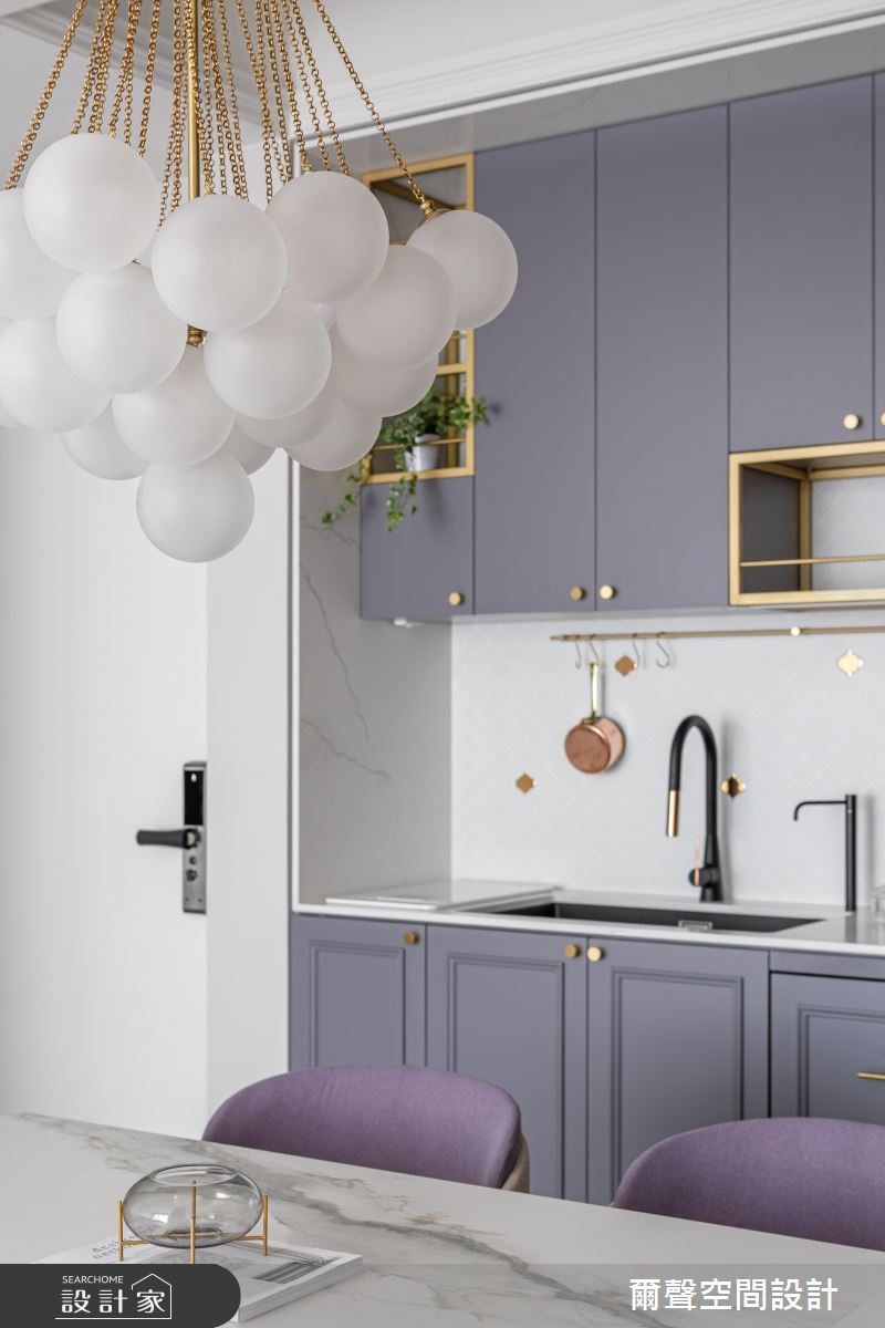 16坪毛胚屋＿法式風餐廳廚房案例圖片＿爾聲空間設計＿爾聲_Jolie Boîte 珠寶盒之9