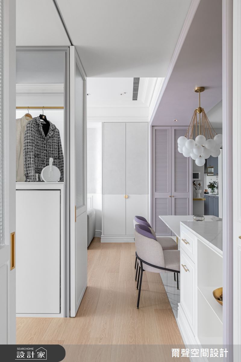 16坪毛胚屋＿法式風餐廳更衣間中島案例圖片＿爾聲空間設計＿爾聲_Jolie Boîte 珠寶盒之31