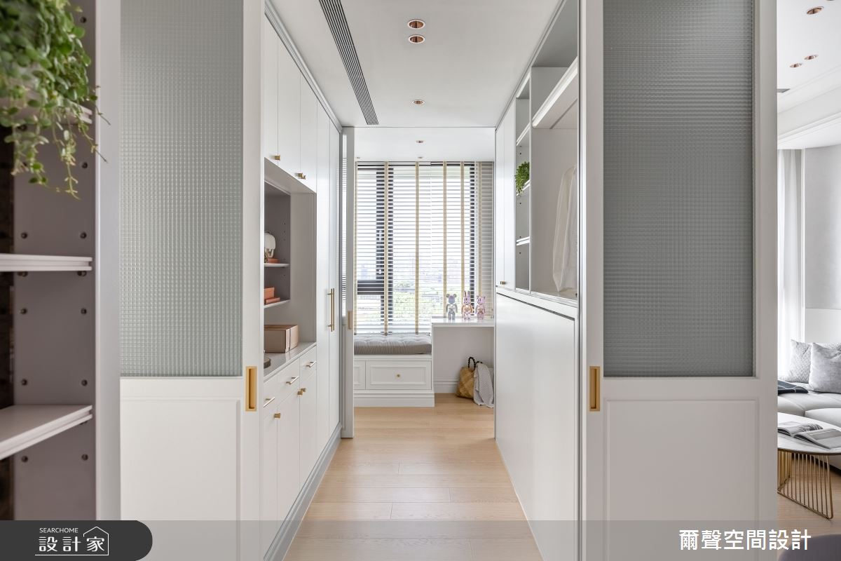 16坪毛胚屋＿法式風臥室更衣間臥榻多功能室案例圖片＿爾聲空間設計＿爾聲_Jolie Boîte 珠寶盒之33