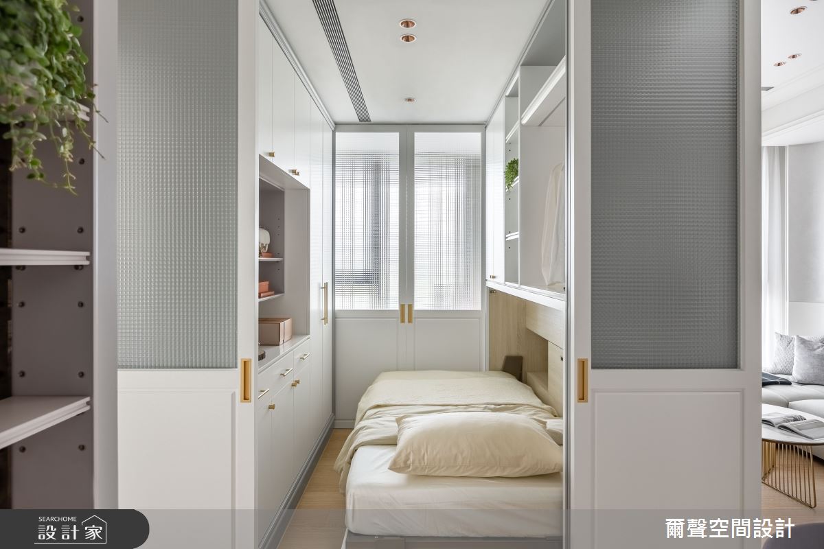 16坪毛胚屋＿法式風臥室更衣間多功能室案例圖片＿爾聲空間設計＿爾聲_Jolie Boîte 珠寶盒之35