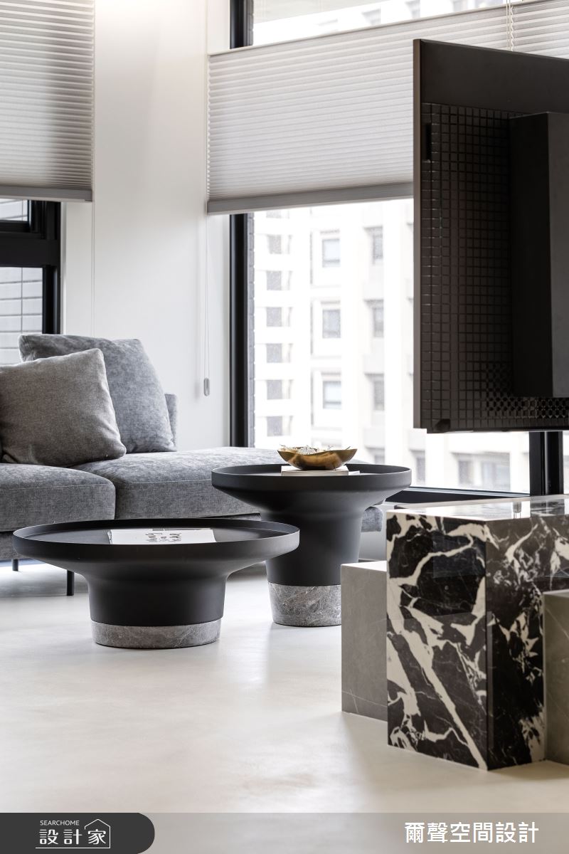 33坪預售屋＿混搭風客廳案例圖片＿爾聲空間設計＿爾聲_澳客風 2 - 蒔現 , Kidding Around 2 - Mum & Bubs之19