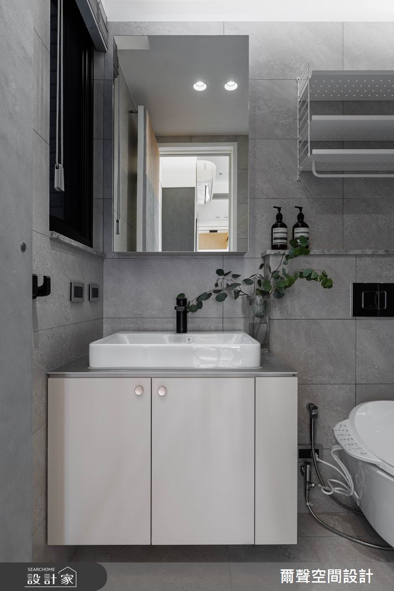 33坪預售屋＿混搭風浴室案例圖片＿爾聲空間設計＿爾聲_澳客風 2 - 蒔現 , Kidding Around 2 - Mum & Bubs之23