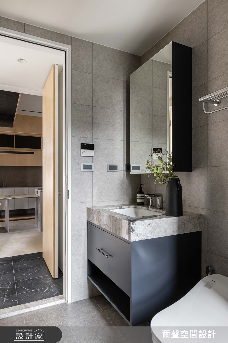 33坪預售屋＿混搭風浴室案例圖片＿爾聲空間設計＿爾聲_澳客風 2 - 蒔現 , Kidding Around 2 - Mum & Bubs之24