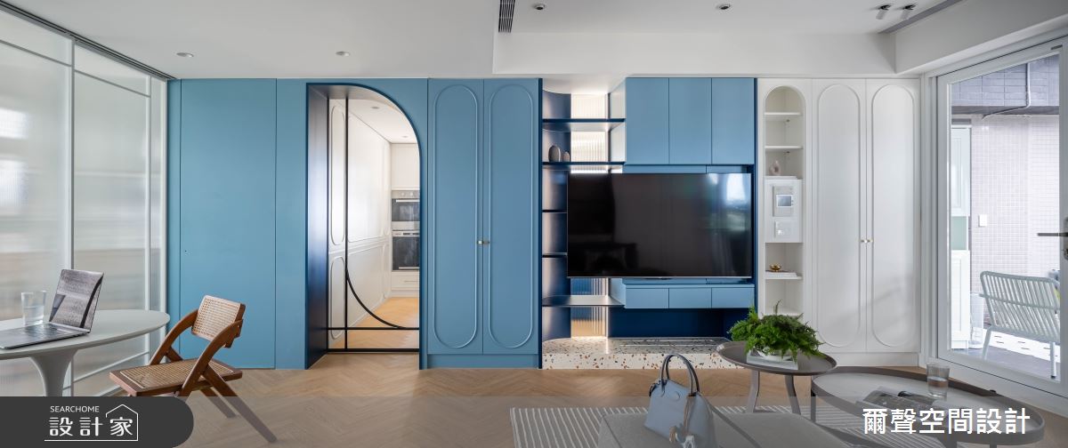 38坪新成屋(5年以下)＿混搭風客廳餐廳案例圖片＿爾聲空間設計＿爾聲_Le Harmony 小室美栽之13