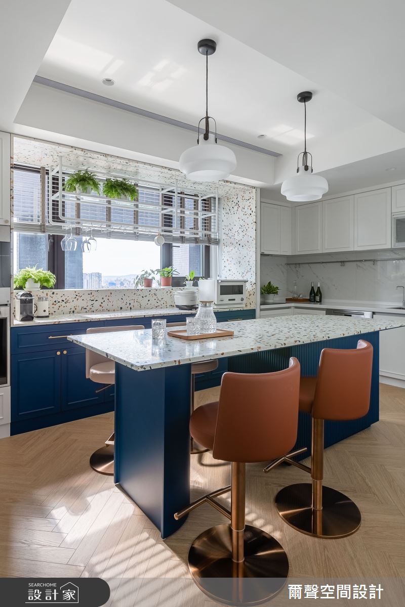 38坪新成屋(5年以下)＿混搭風廚房吧檯案例圖片＿爾聲空間設計＿爾聲_Le Harmony 小室美栽之16