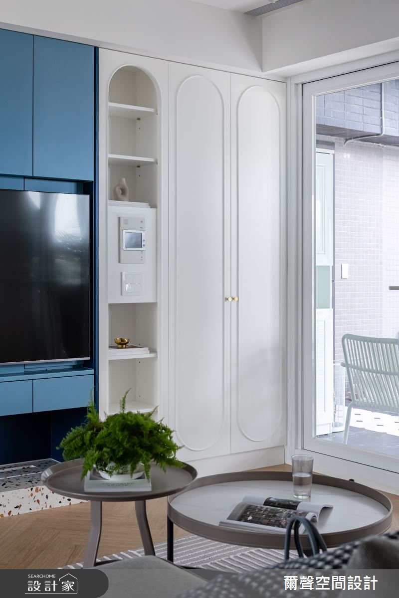 38坪新成屋(5年以下)＿混搭風客廳案例圖片＿爾聲空間設計＿爾聲_Le Harmony 小室美栽之8