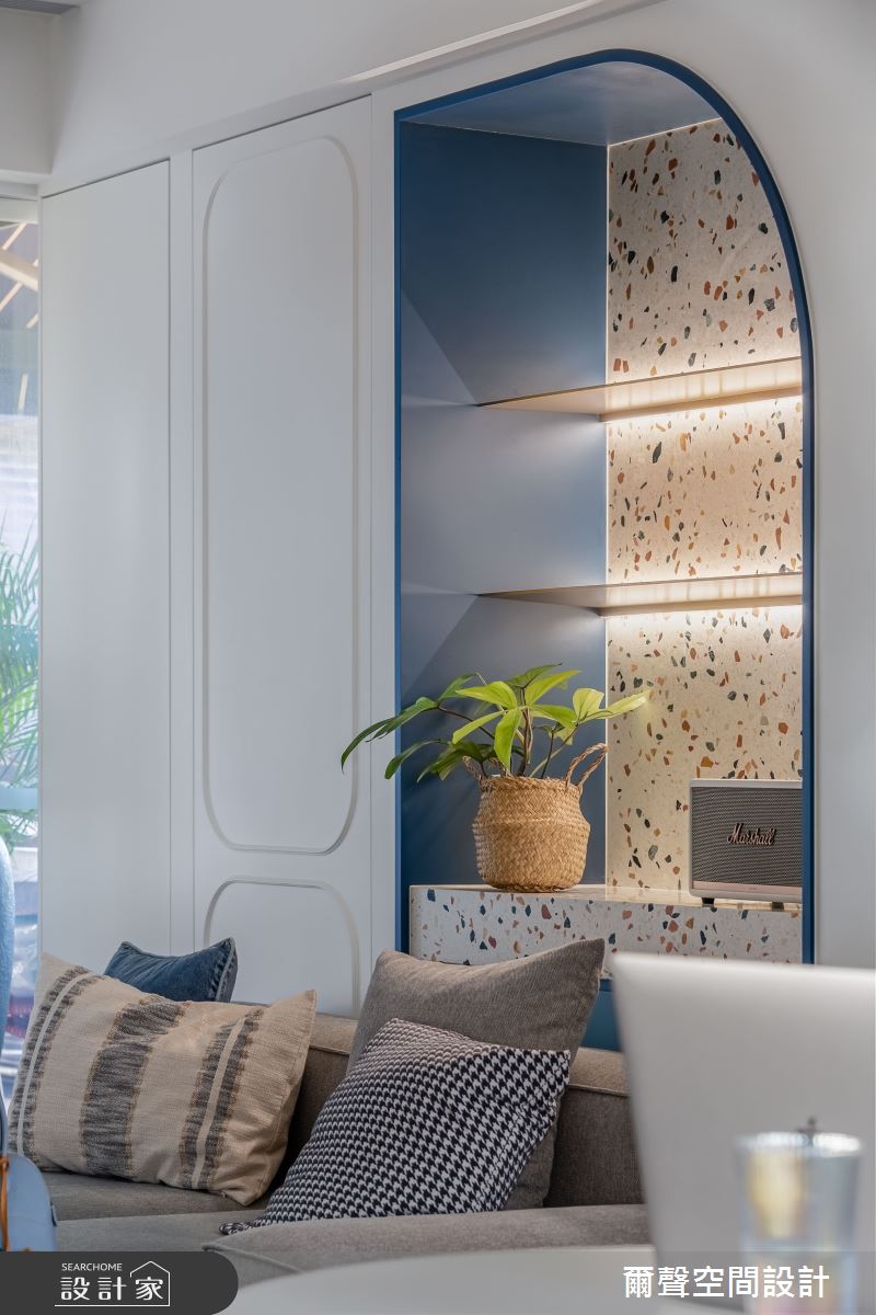 38坪新成屋(5年以下)＿混搭風客廳案例圖片＿爾聲空間設計＿爾聲_Le Harmony 小室美栽之12