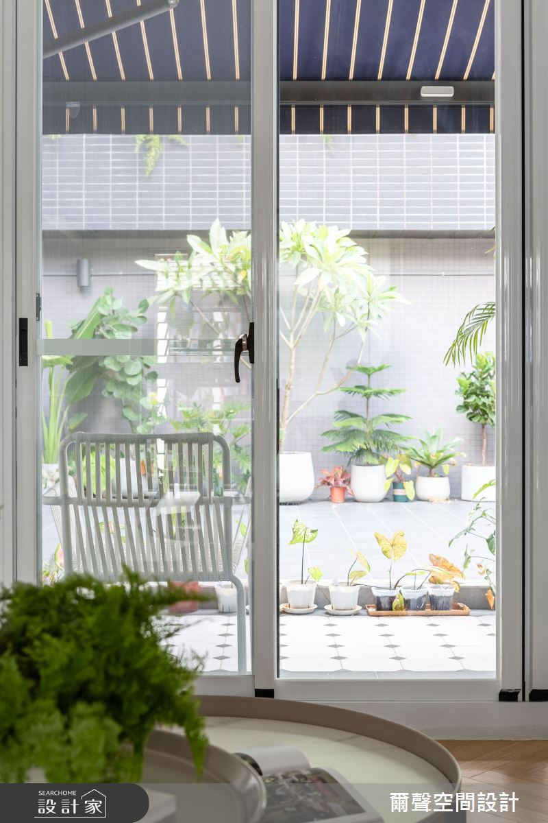 38坪新成屋(5年以下)＿混搭風陽台案例圖片＿爾聲空間設計＿爾聲_Le Harmony 小室美栽之9