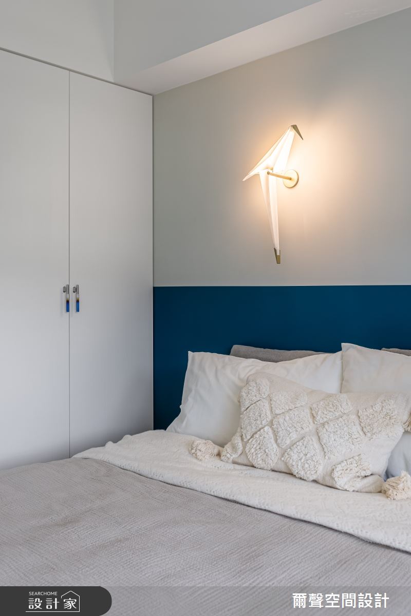 33坪老屋(16~30年)＿混搭風臥室案例圖片＿爾聲空間設計＿爾聲_新月澄螢之9