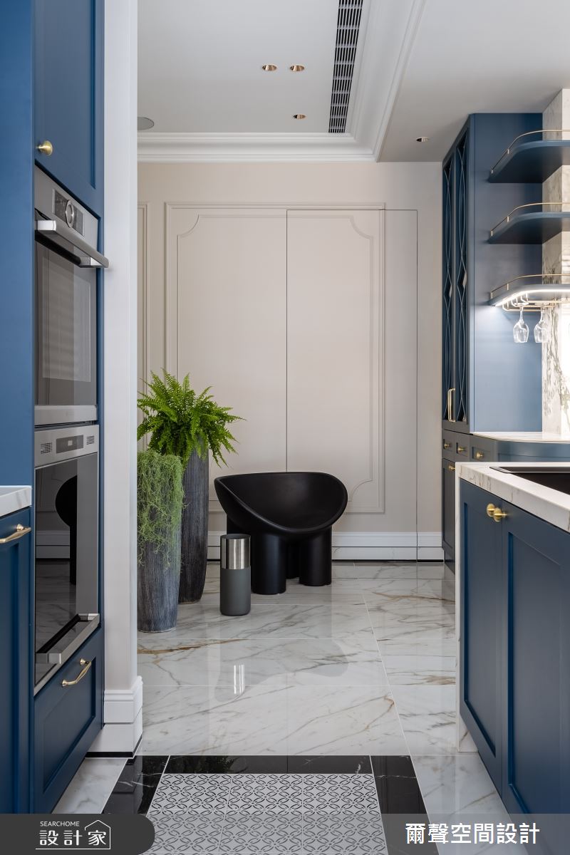 32坪新古屋(10年以下)＿法式廚房案例圖片＿爾聲空間設計＿爾聲_日光艾曼紐之11