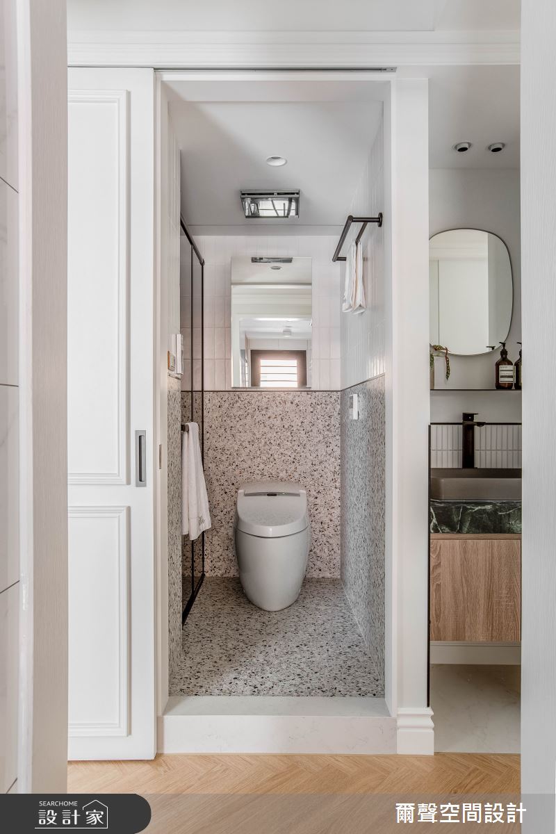 15坪新成屋(5年以下)＿澳客風浴室案例圖片＿爾聲空間設計＿爾聲_香培玉琢之13